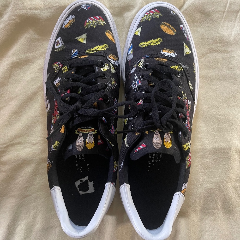 Men’s Adidas 3MC Beavis and Butthead Black Sneakers Size 9